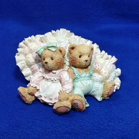 Cherished Teddies Michelle & Michael Friendship Is A Cozy Feeling 910775 - Picture 1 of 10